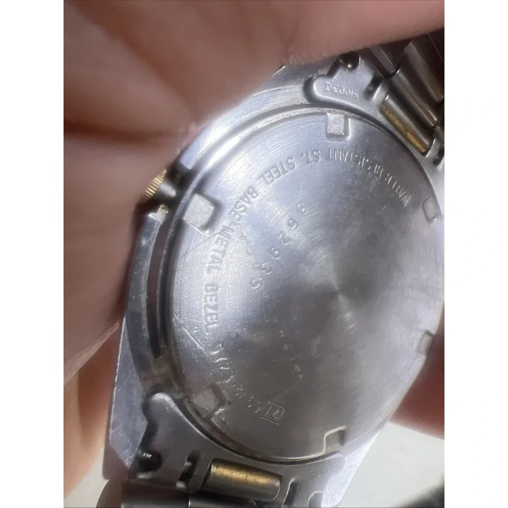 Seiko SQ Men's Two-Tone Day/Date Quartz‎ Watch 5Y23-8A69 Parts